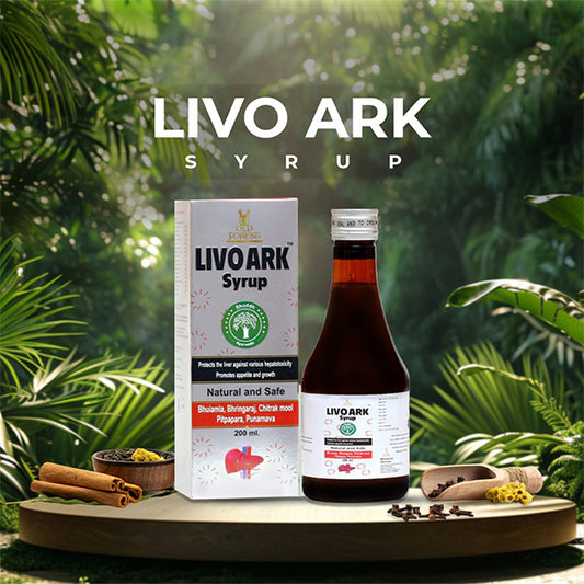 Livo Ark Syrup – Ayurvedic Liver Tonic for Fatty Liver & Detox