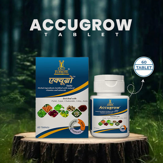 Accugrow Tablets – Multivitamin & Mineral Supplement for Optimal Wellness