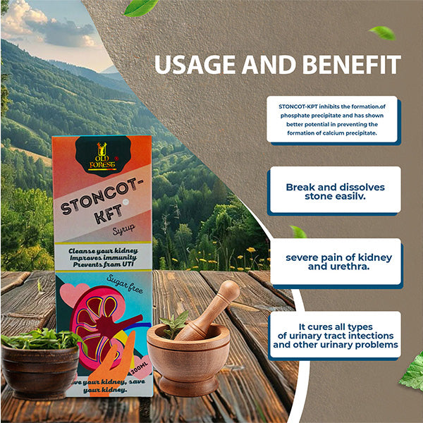 Stoncot-KFT Syrup – Herbal Support for Kidney Health