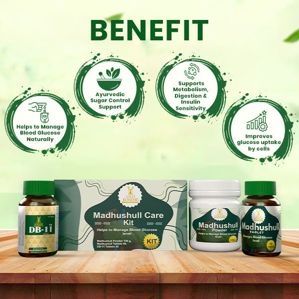 Madhushull Care Kit – Ayurvedic Support for Sugar & Diabetes Management