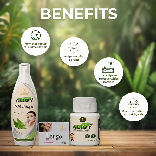 Leugo Kit – Ayurvedic Support for Vitiligo & Skin Re-pigmentation