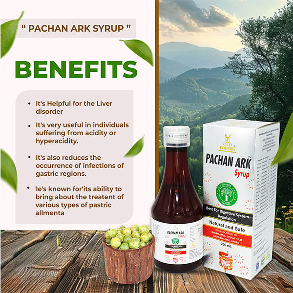 Pachan Ark Syrup – Natural Relief from Bloating, Acidity & Stomach Discomfort