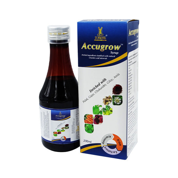 Accugrow Syrup – Complete Nutritional Support for Growing Bodies