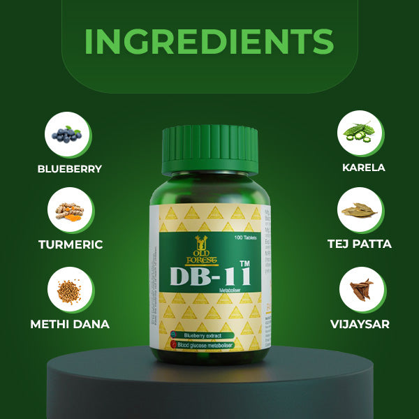 DB-11 Ayurvedic Diabetes Support – Control Sugar Naturally in Just 50 Days