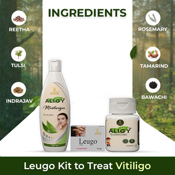 Leugo Kit – Ayurvedic Support for Vitiligo & Skin Re-pigmentation