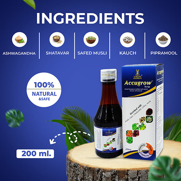 Accugrow Syrup – Complete Nutritional Support for Growing Bodies