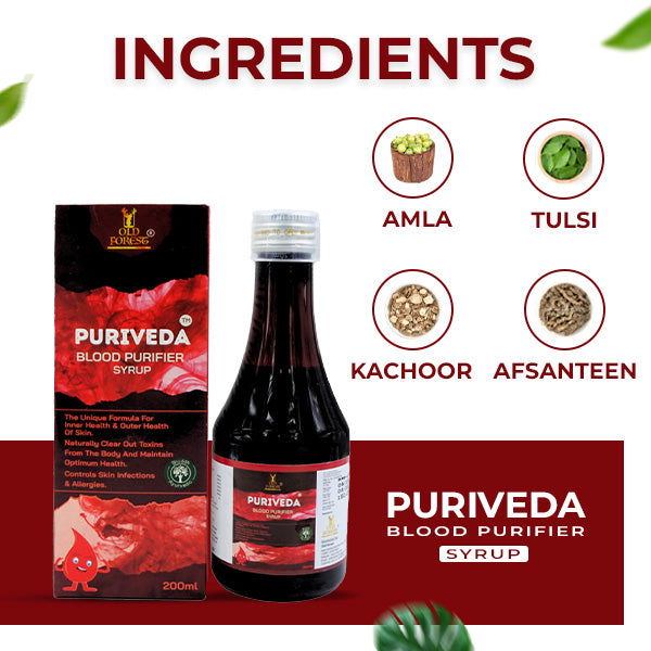 Puriveda Syrup – Herbal Blood Purifier