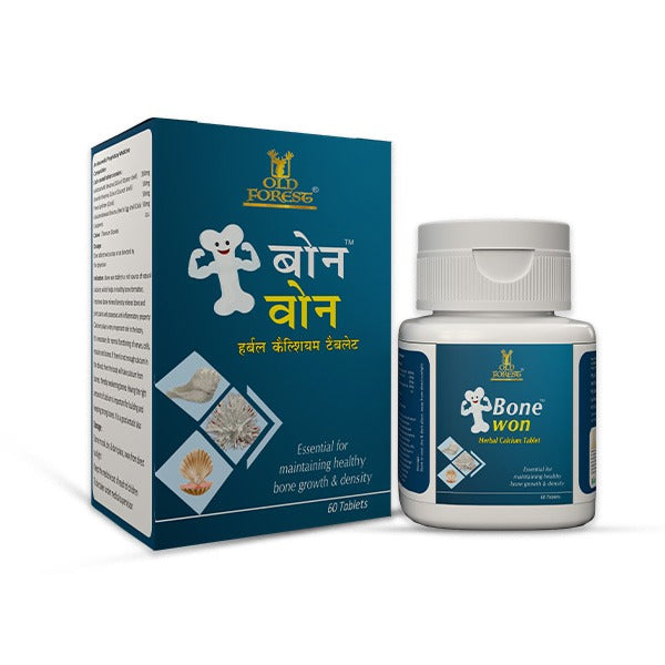 Bone Won – Natural Calcium Supplement for Strong & Healthy Bones