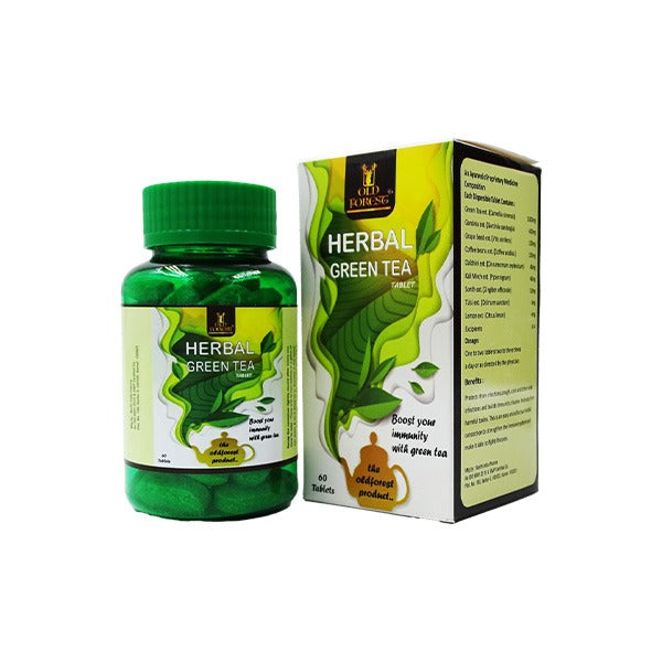 Herbal Green Tea Tablets – Natural Detox & Metabolism Booster